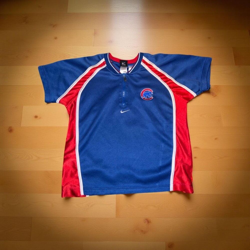 Youth Nike Chicago Cubs MLB Baseball Jersey Size Large - Picture 1 of 6